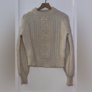 Demylee X J. Crew Knit Mohair Wool Sweater